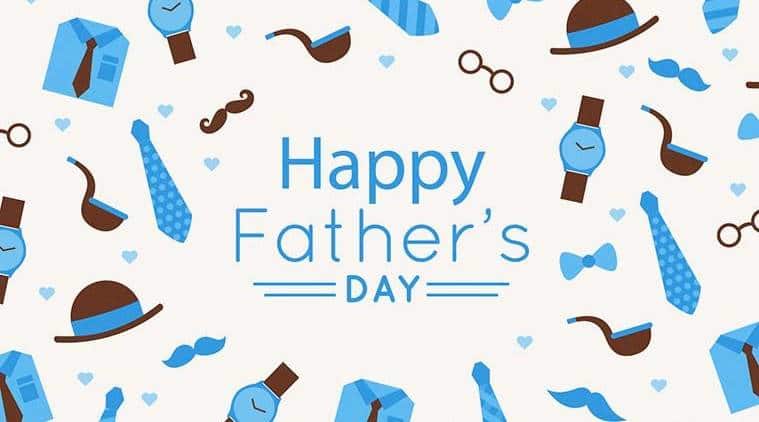 happy father’s day greeting card