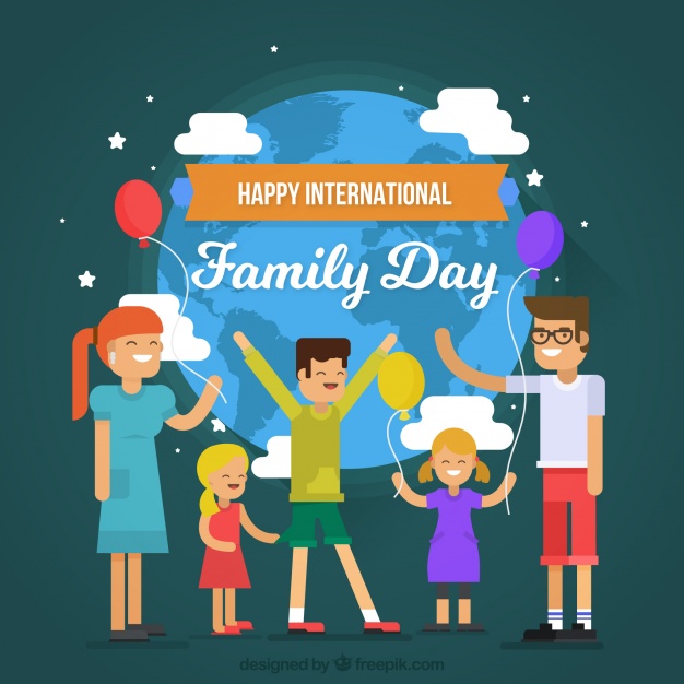happy international family day card