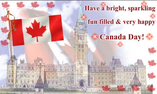 have a bright, sparkling fun filled & very happy canada day