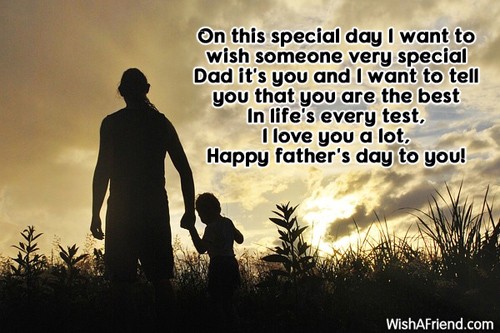 i love you a lot happy father’s day to you