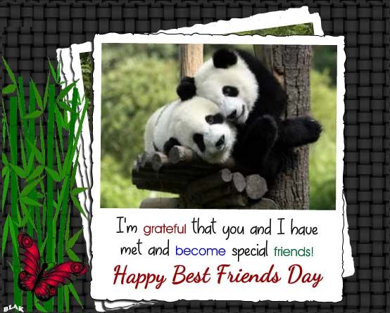 i’m grateful that you and i have met and become special friends happy best friends day