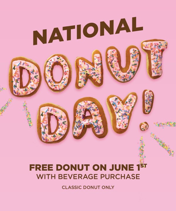 national donut day greeting card