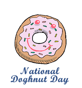 national doughnut day clipart