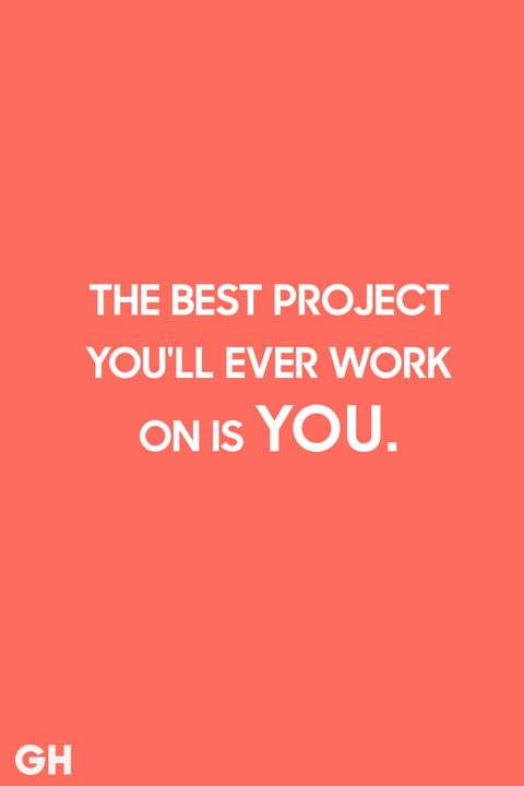 the best project you’ll ever work on is you
