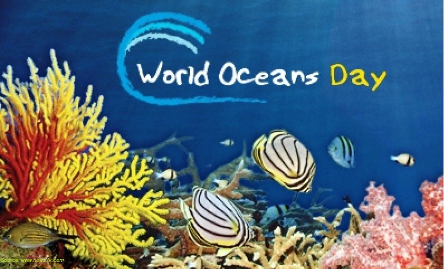 world Oceans Day scenary