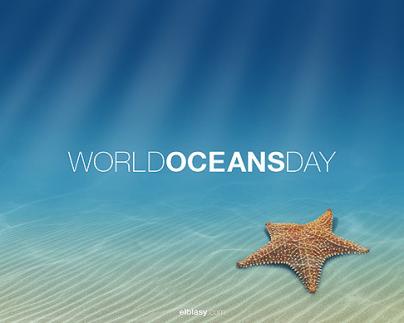 world Oceans Day starfish