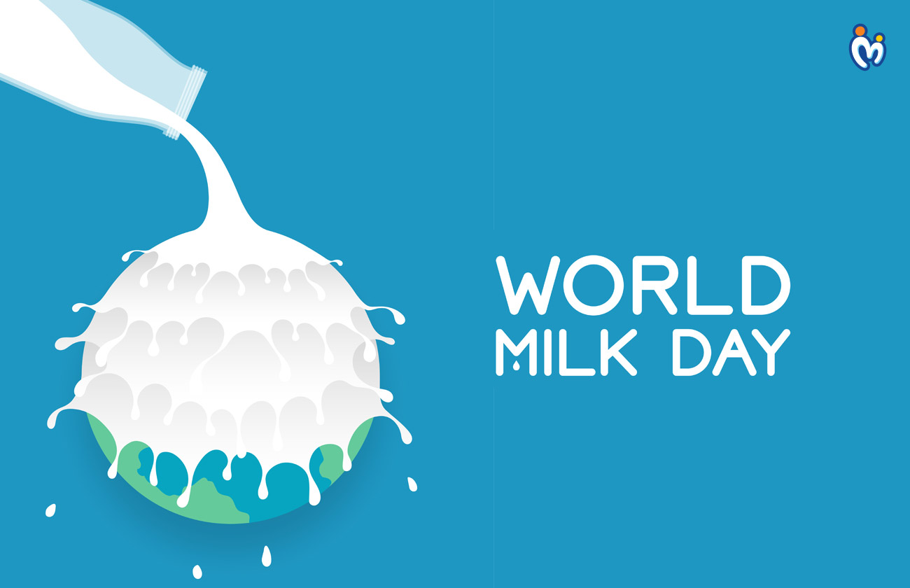 world milk day milk on earth globe