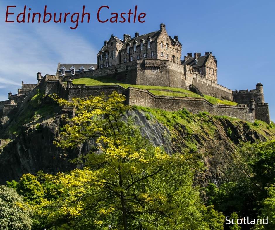 Edinburgh Castle in scotland