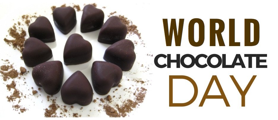 World Chocolate Day heart shaped chocolates