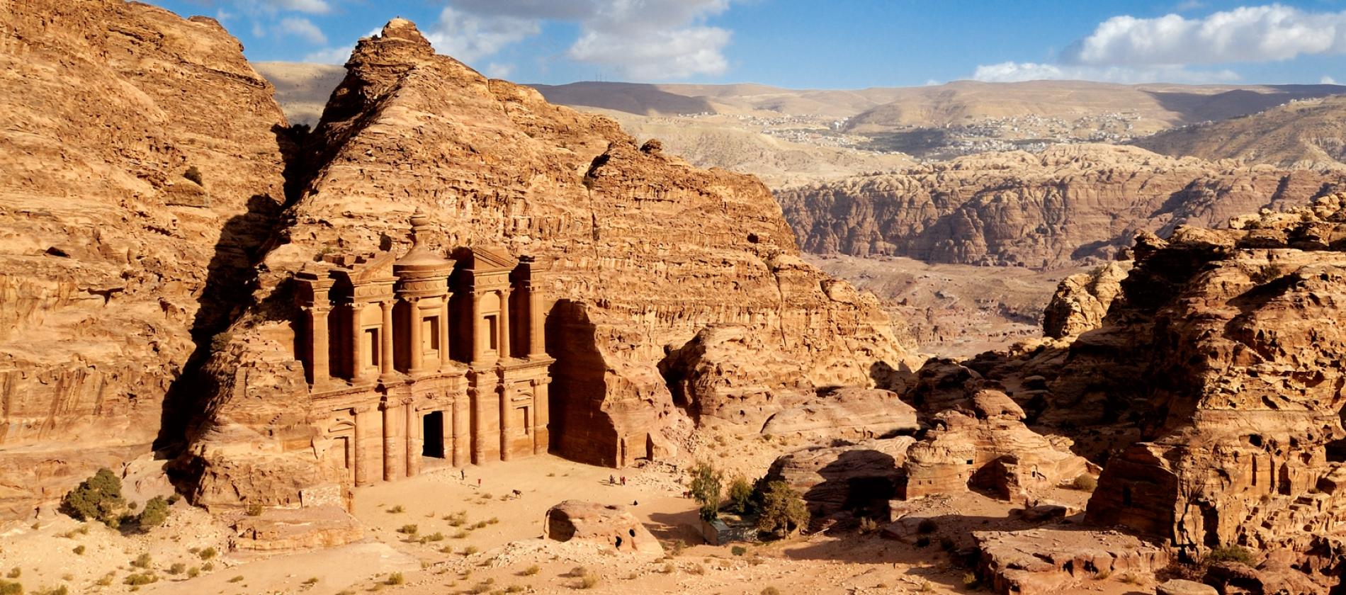 amazing view of the Petra