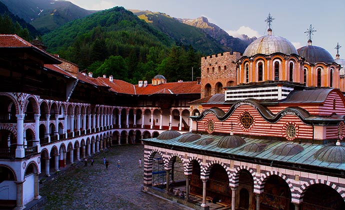 bulgaria’s finest monastery the Rila Monastery
