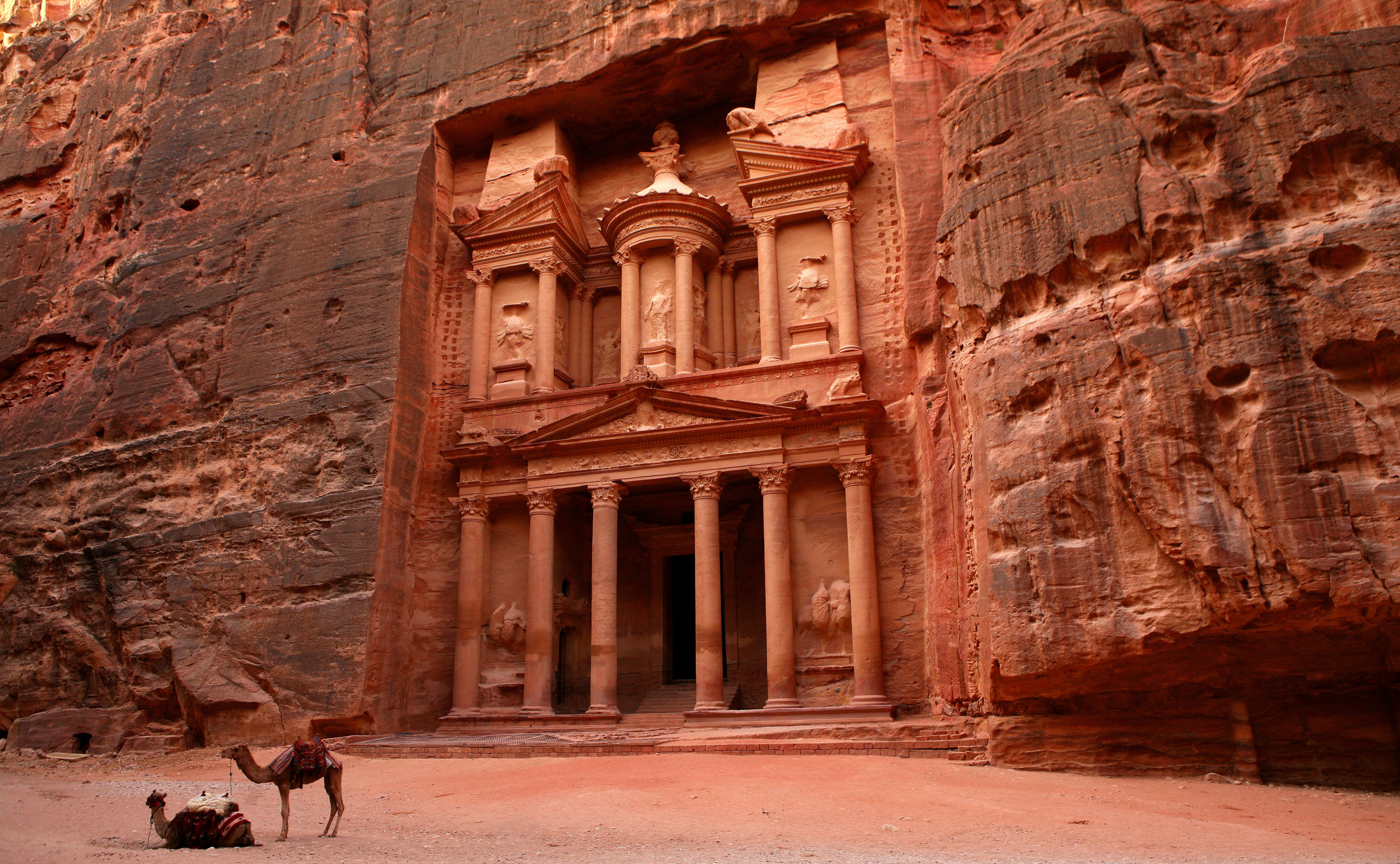 front facade view of the Petra