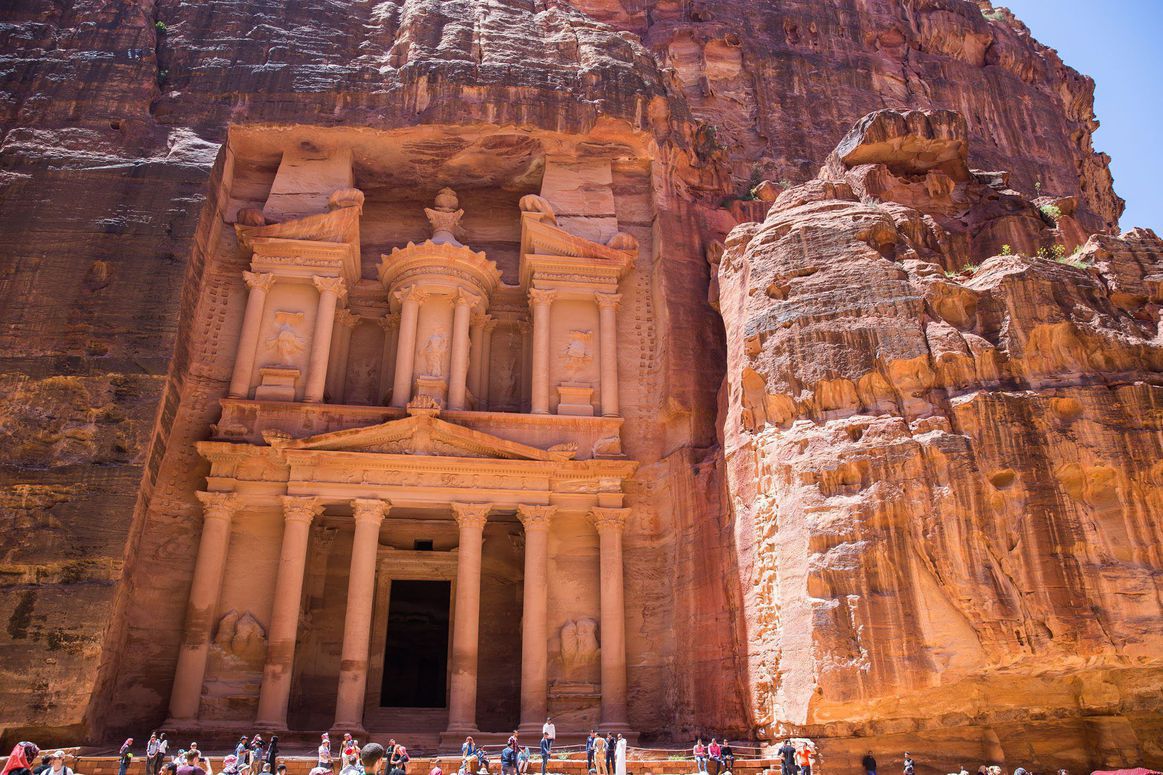 front gate of the Petra