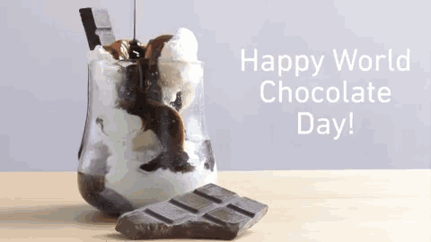 happy world chocolate day gif