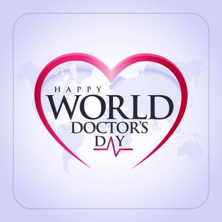 happy world doctors day card