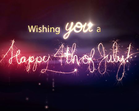 wishing you a happy 4th of july