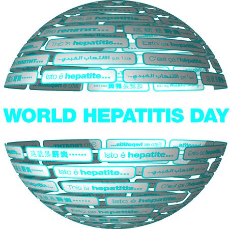 World Hepatitis Day earth globe