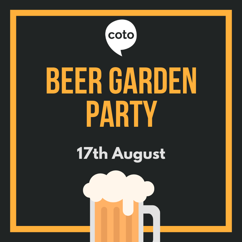beer garden party