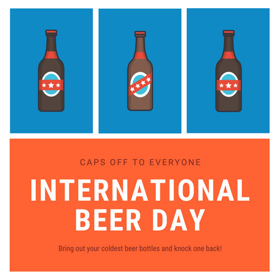caps off to everyone international beer day
