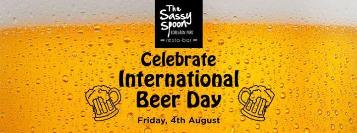 celebrate international beer day image