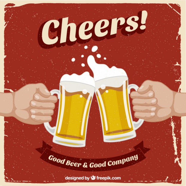 cheers goog beer & good company international beer day