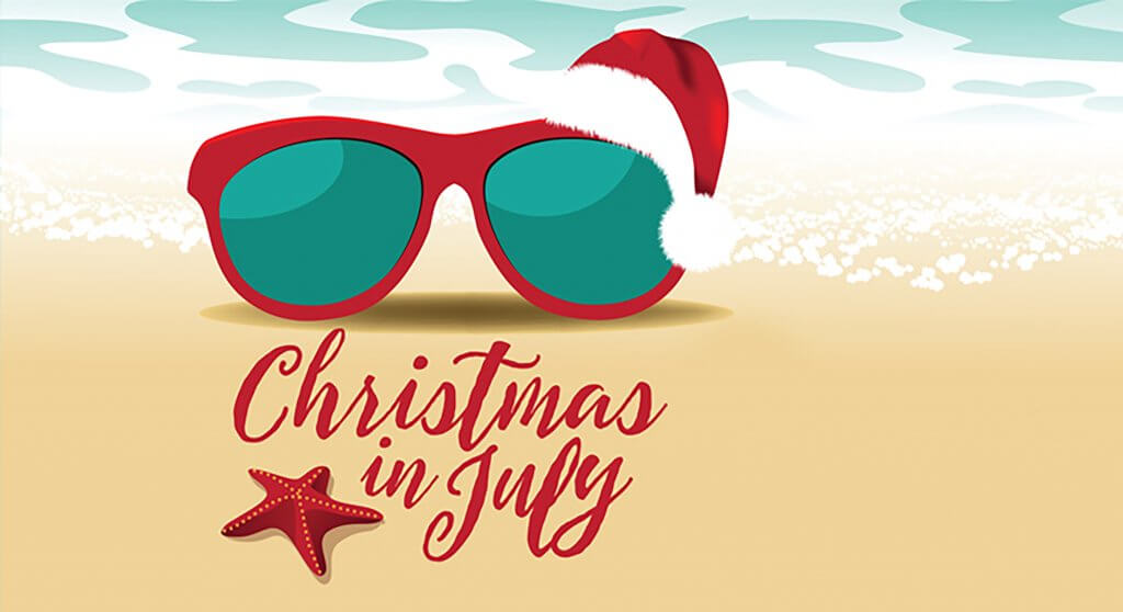 christmas in july 2019 illustration