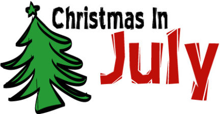 christmas in july tree clipart