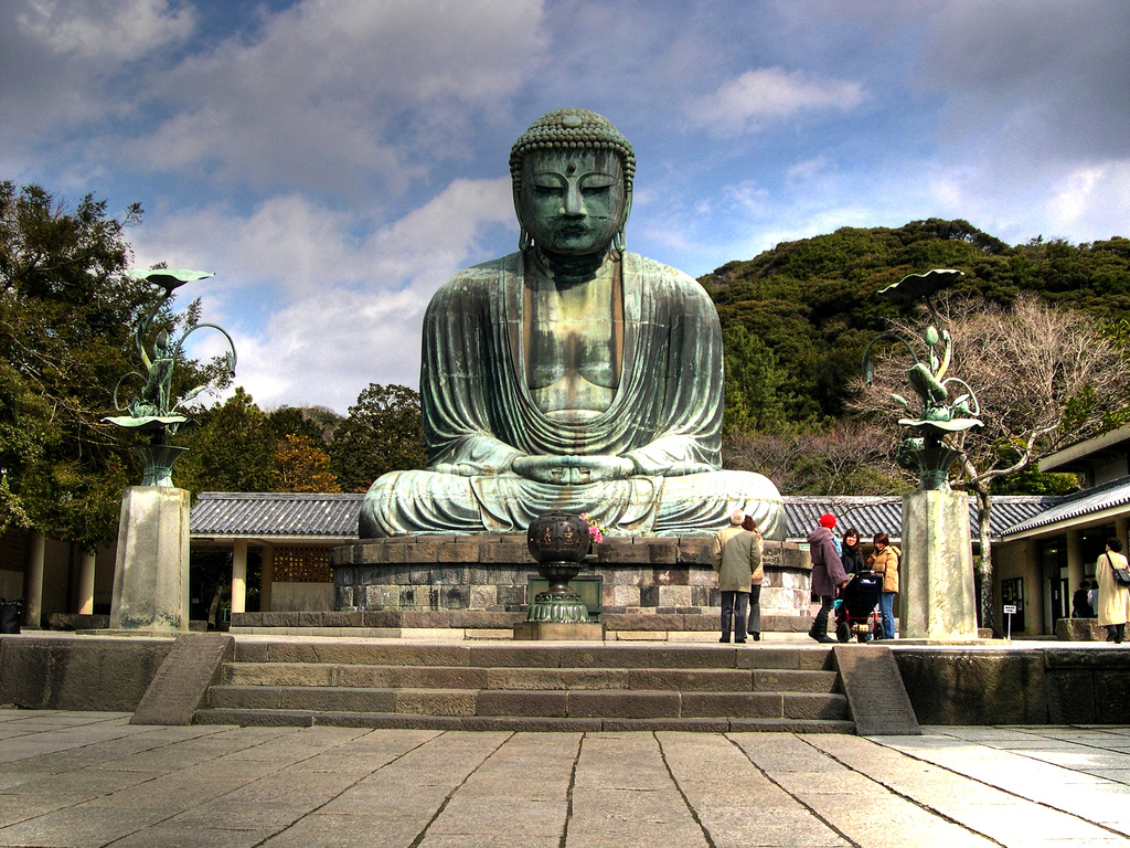 front view of the Great Buddha