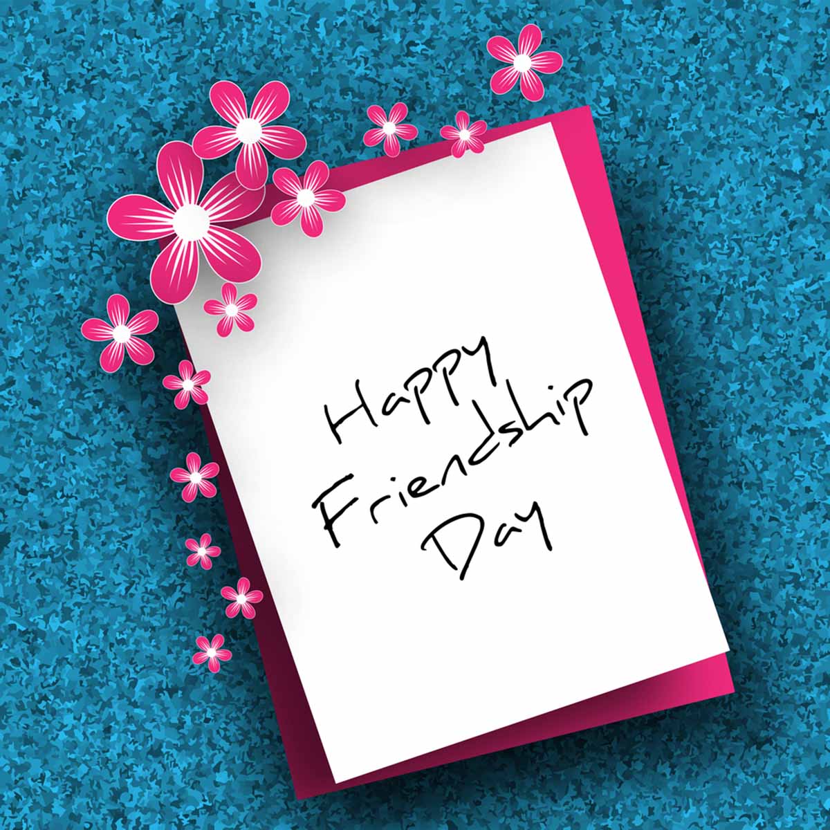 happy friendship day greetings card