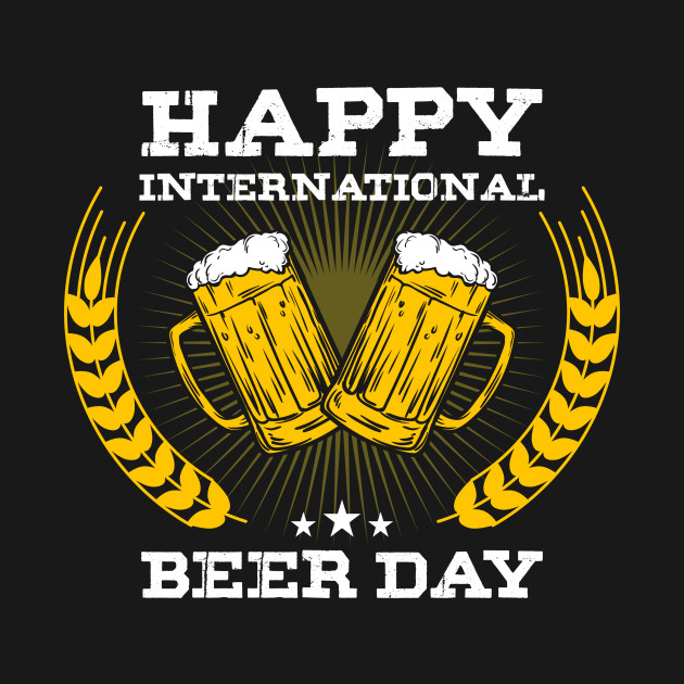 happy international beer day logo