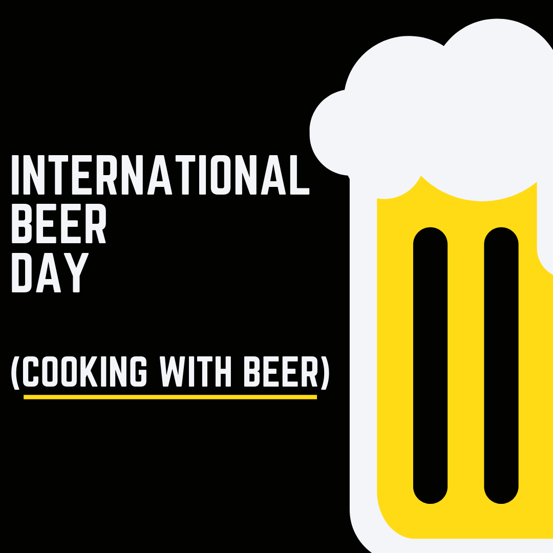 international beer day cooking with beer