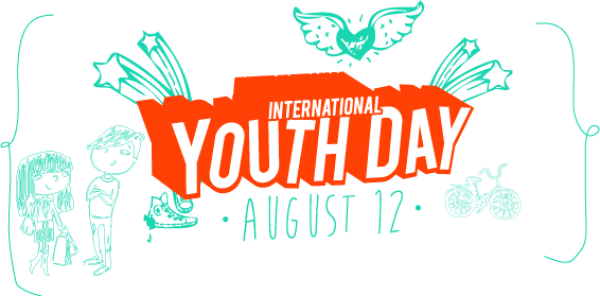 international youth day august 12 clipart