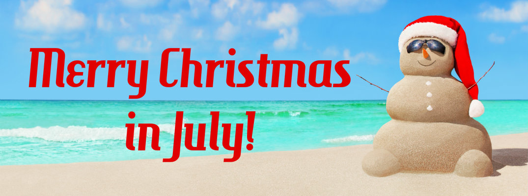 merry christmas in july sand man
