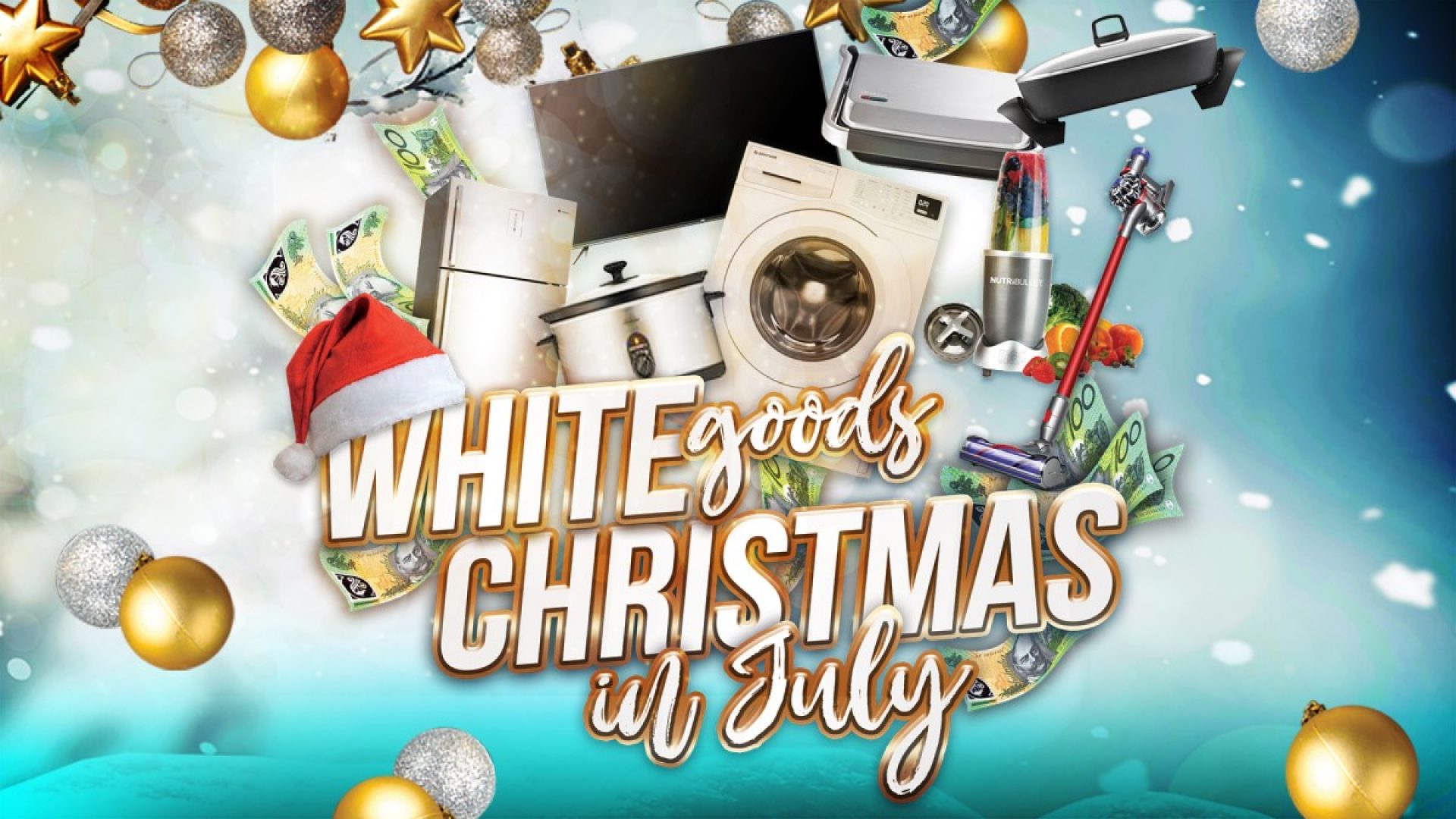 white goods christmas in july