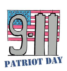 9-11 patriot day clipart picture