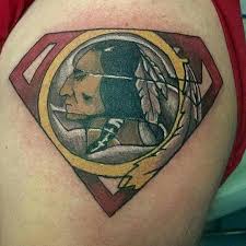 Amazing Washington Redskins Tattoo On Siderib