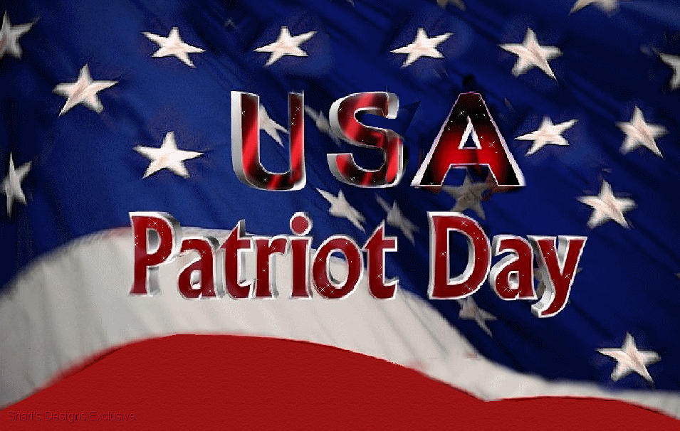USA Patriot Day Glitter wallpaper