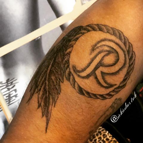 Washington Redskins Logo Tattoo On Arm