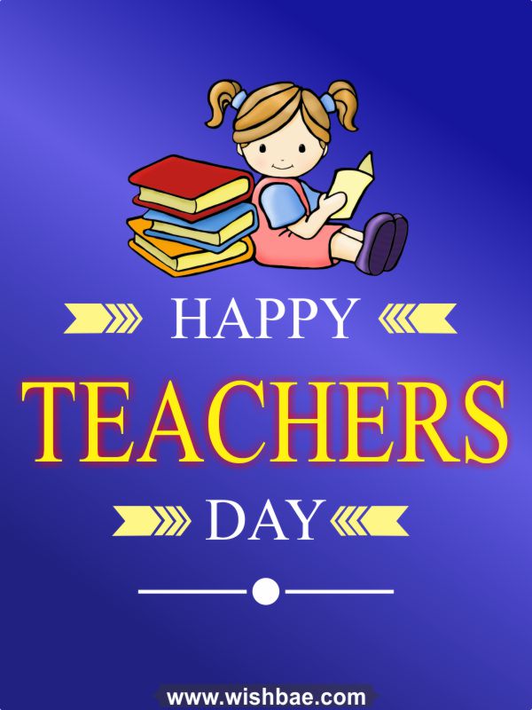happy teacher’s day card
