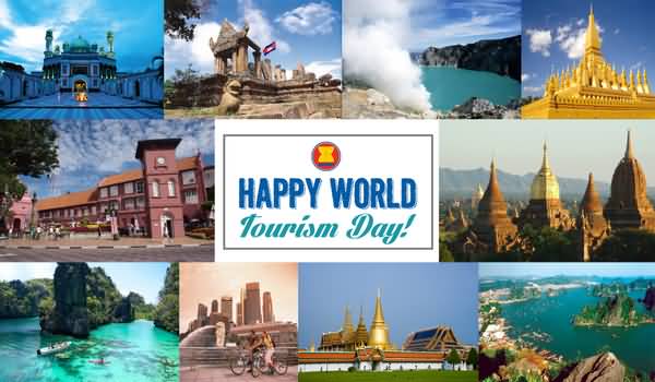 happy world tourism day images in background