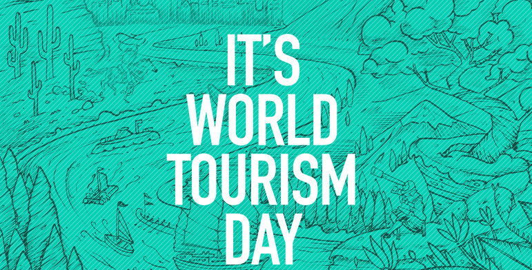 it’s world tourism day card