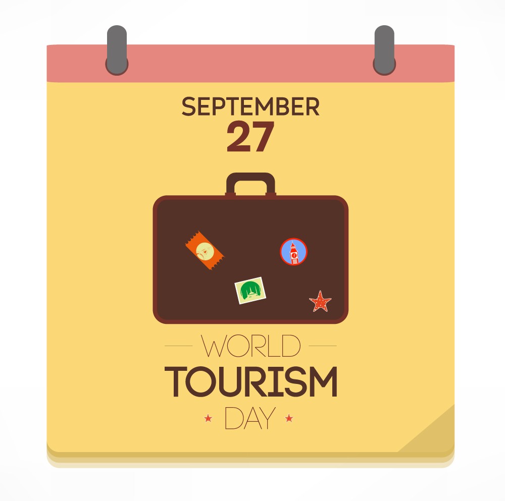 september 27 world tourism day card