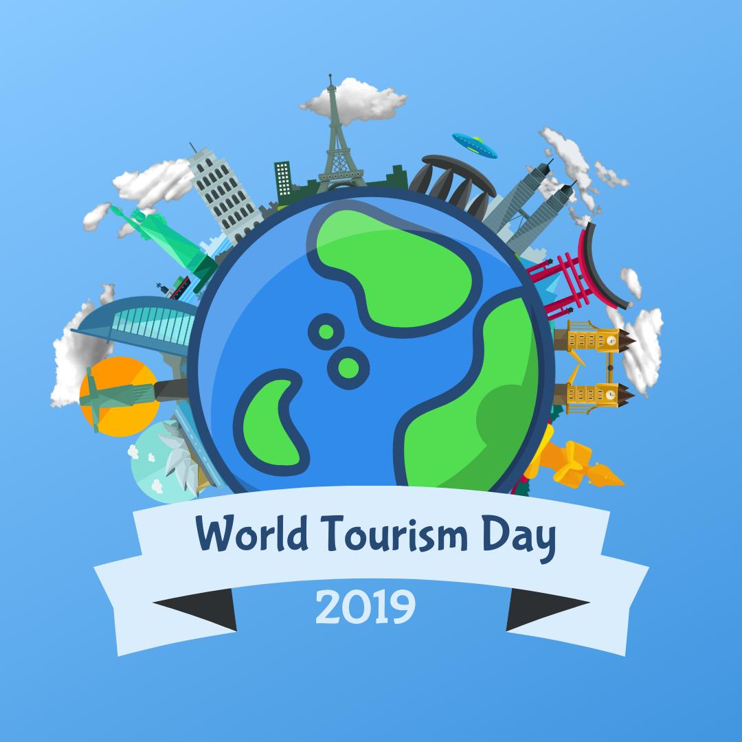 world tourism day 2019 illustration