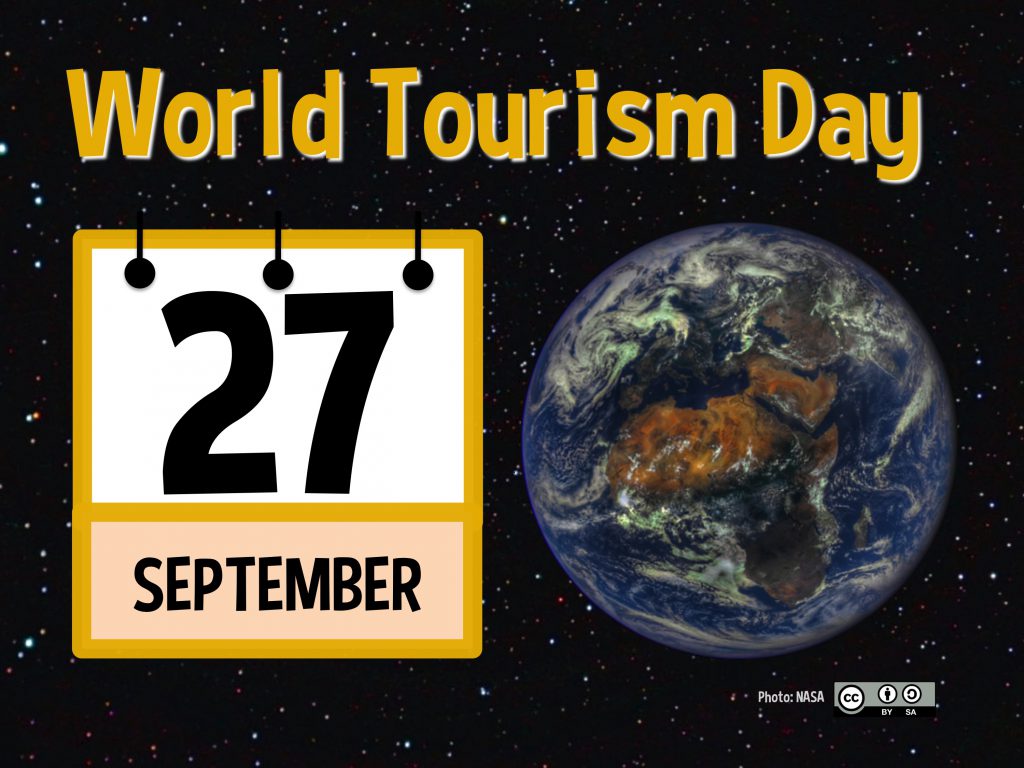 world tourism day 27 september earth globe