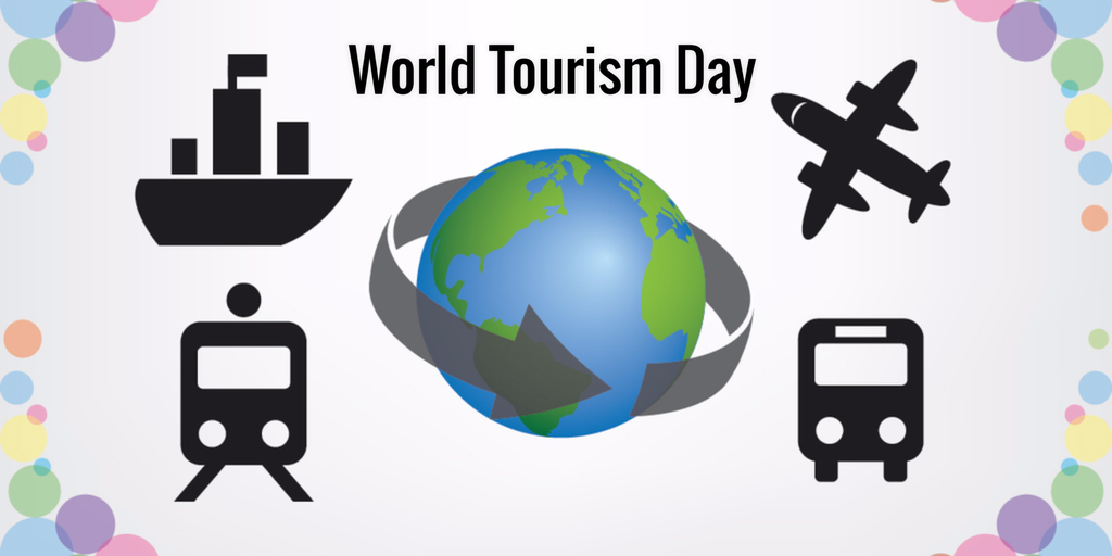 world tourism day illustration