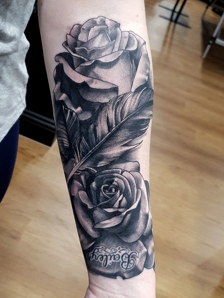 Rose Sleeve Tattoo - Best Tattoo Ideas

