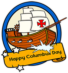 Happy Columbus Day Ship