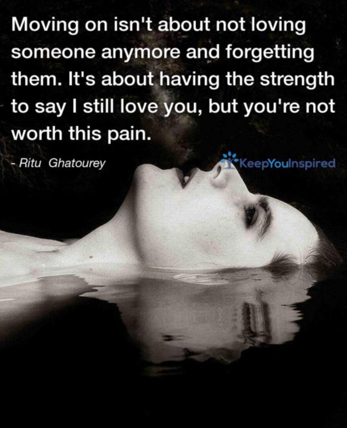 Quotes about forgetting someone and moving on
