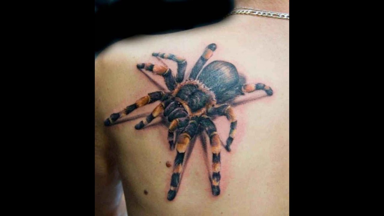 Tarantula Tattoo On Men Back Shoulder By Eternal Sunset