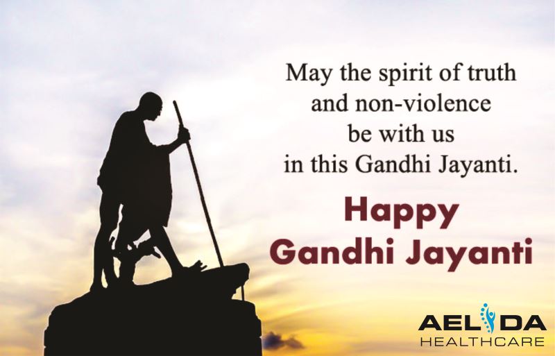 may the spirit of truth and non-violence be with us in this happy gandhi jayanti